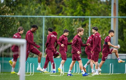 Trabzonspor, Beşiktaş maçının hazırlıklarını sürdürdü!