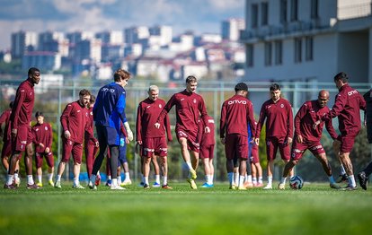 Trabzonspor'da Samsunspor maçının hazırlıkları devam etti